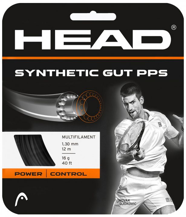 Head Synthetic Gut PPS 1.30 Black